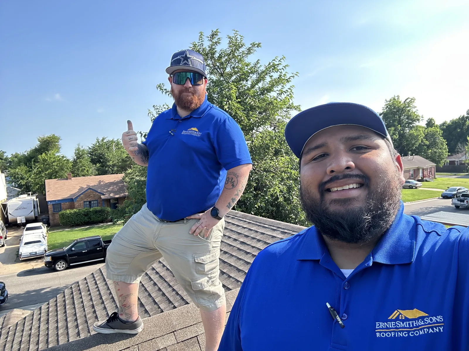 Roof replacement project by OSAAT in Central Texas